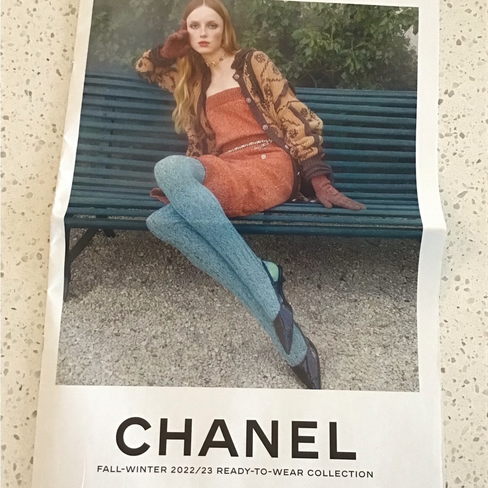 Chanel Fall 2022/23 Ready to Wear Newspaper with all collateral and pricing